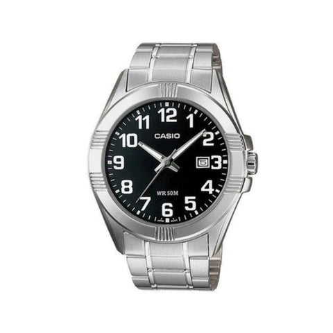 Casio Men's Analog Watch with Date Function and Stainless Steel Band MTP-1308D-1AV