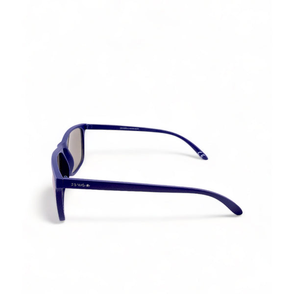 2.5 NVG Men's Rectangle Frame Navy Plastic UV Protection Sunglasses SUN10705