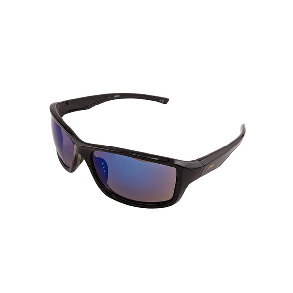 2.5 NVG by Essilor Unisex's Rectangle Frame Black Plastic UV Protection Sunglasses