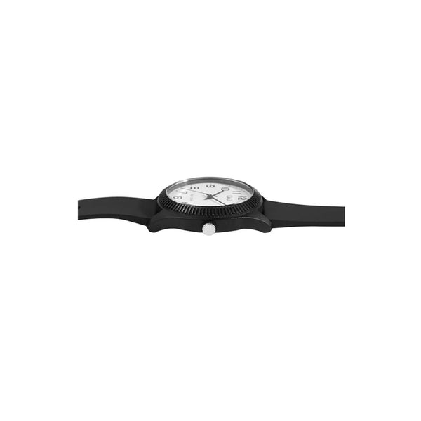 Q&Q Watch by Citizen V12A-010VY Men Analog Watch Black Resin Strap