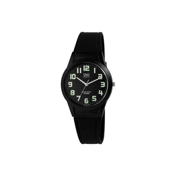 Q&Q Watch by Citizen VQ50J004Y Men Analog Watch Black Resin Strap