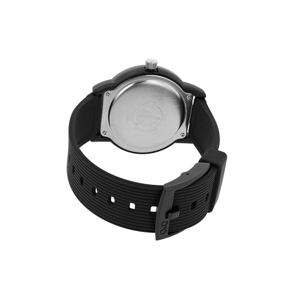 Q&Q Watch by Citizen VR52J012Y Men Analog Watch Black Resin Strap