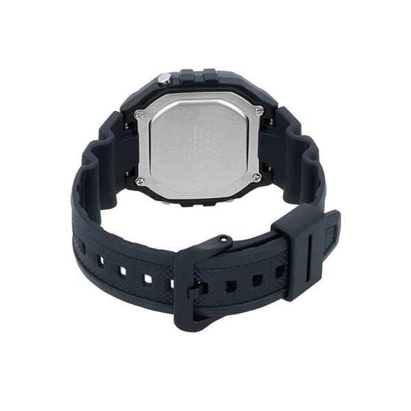 Casio Men's Digital Watch W-219H-1AV Black Resin Band Watch for mens