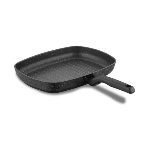 Korkmaz Ornella Non-Stick Grill Pan - 35x25 cm, Induction Compatible, Free from PFOA, Cadmium, or Lead, Made in Turkey