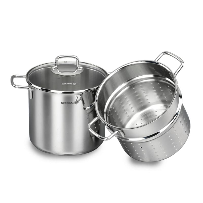 Korkmaz Perla 20x18 cm Spaghetti Cookware Set A1523