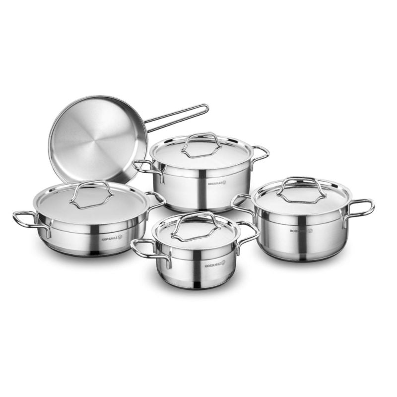 Korkmaz Alfa 9 Piece Cookware A1660