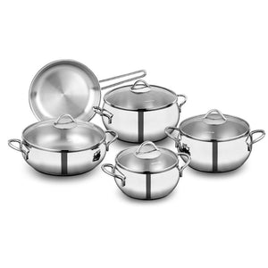 Korkmaz Tombik Cookware Set 9pc A1800