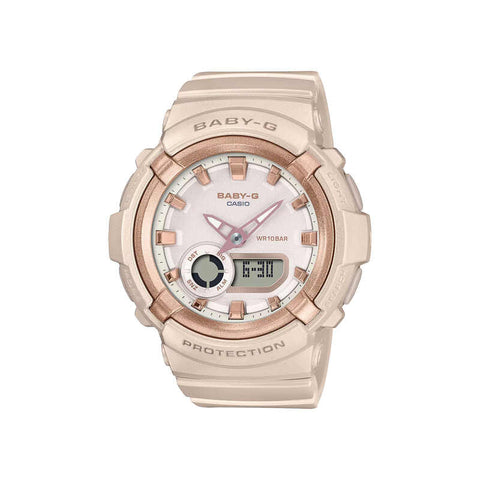 Casio Baby-G BGA-280BA-4A Women's Analog-Digital Sport Watch with Pink Resin Band