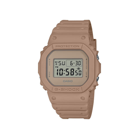 Casio G-Shock DW-5600NC-5 Men's Sport Watch with Digital Display and Brown Resin Band