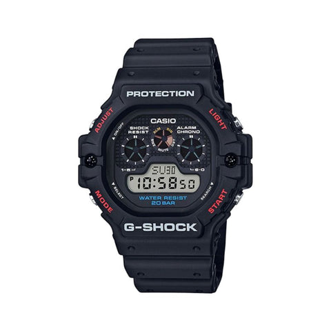 Casio G-Shock Men's Digital Watch DW-5900-1 Tapak Kuching Black Resin Band Sport Watch