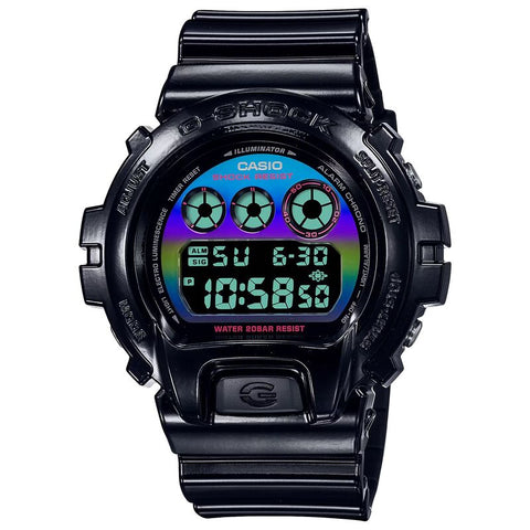 Casio G-Shock DW-6900RGB-1 Men's Digital Watch with Black Resin Band