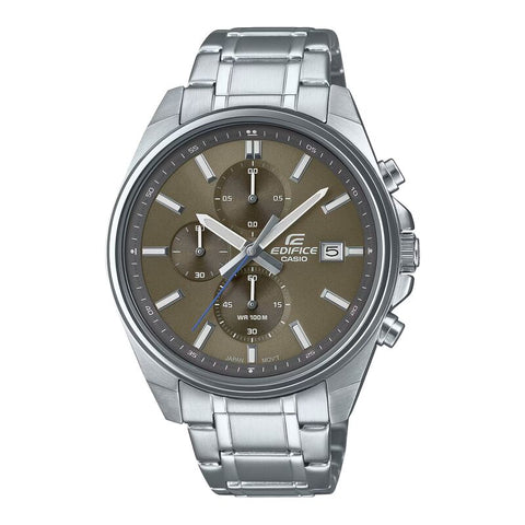 Casio Edifice EFV-610D-5CV Men's Chronograph Watch with Stainless Steel Band