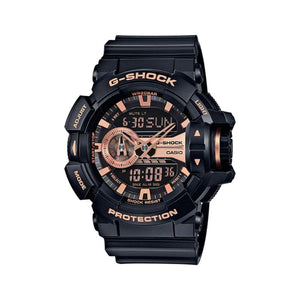 Casio G-Shock Men's Analog-Digital Watch GA-400GB-1A4 Hip-Hop Series Black Resin Band Sports Watch