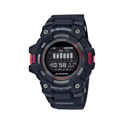 Casio G-Shock Men's Digital Watch GBD-100-1 G-SQUAD Bluetooth® Black Resin Band Sport Watch