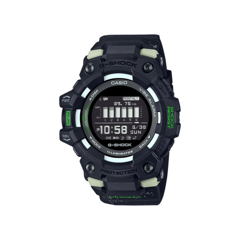 Casio G-Shock GBD-100LM-1 G-SQUAD Bluetooth® Men's Sport Watch with Resin Band and Step Tracker