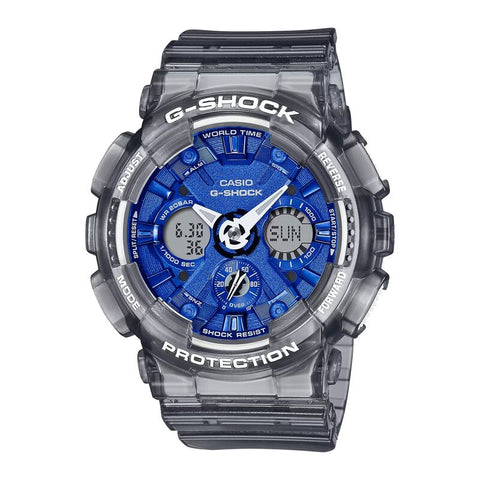 Casio G-Shock GMA-S120TB-8A Women's Analog-Digital Watch with Grey Resin Band