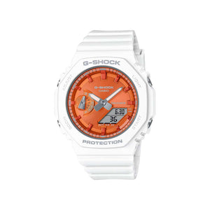 Casio G-Shock Women's Analog Digital Sport Watch GMA-S2100WS-7ADR White Resin Strap