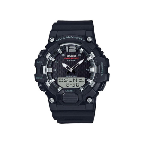 Casio Men's Analog-Digital Watch HDC-700-1AV Black Resin Band Sports Watch