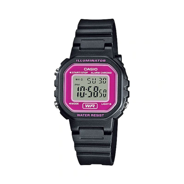 Casio Kids Digital Watch LA-20WH-4A Black Resin Band Casual Watch