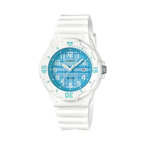 Casio Kid's Analog Watch LRW-200H-2C White Resin Band Casual Watch