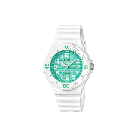 Casio Kid's Analog Watch LRW-200H-3C White Resin Band Casual Watch