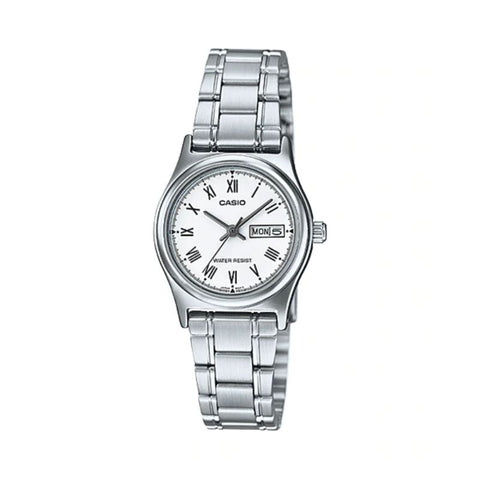 Casio Women's Analog LTP-V006D-7B Stainless Steel Band Casual Watch