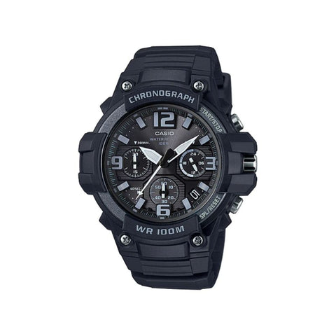 Casio Men's Analog MCW-100H-1A3V Black Resin Band Sport Watch