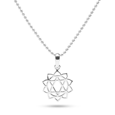 MILLENNE Millennia 2000 Celtic Star Flower Silver Pendant with 925 Sterling Silver