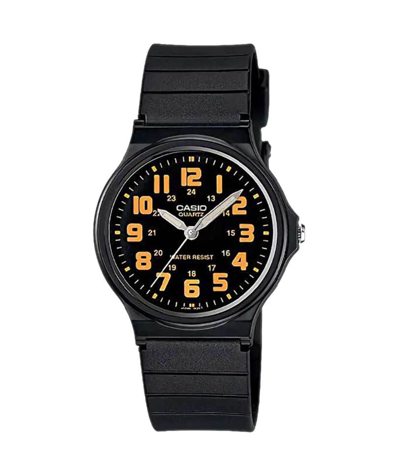 Casio Men's Analog Watch MQ-71-4B Black Resin Band Watch for mens