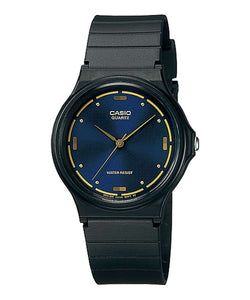 Casio Men's Analog Watch MQ-76-2AL Blue Dial with Black Resin Band Watch for mens