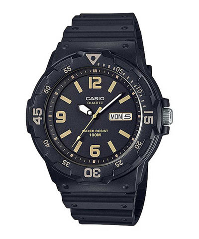 Casio Men's Analog MRW-200H-1B3V Black Resin Band Casual Watch