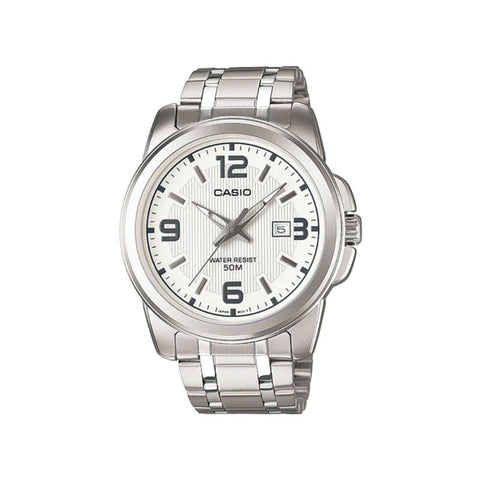 Casio Men's Analog MTP-1314D-7AV Stainless Steel Band Casual Watch