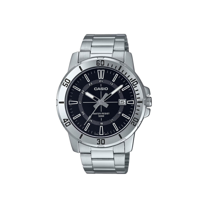 Casio MTP-VD01D-1CV Men's Stainless Steel Analog Watch