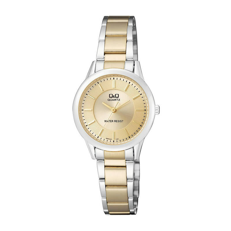 Q&Q Watch by Citizen Q949J400Y Women Analog Watch with Silver Stainless Steel Strap